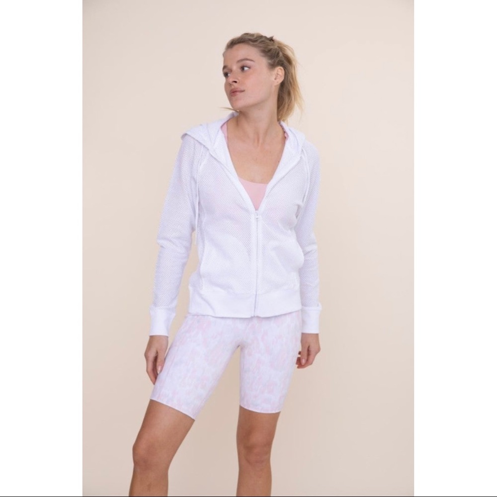 Mono B mesh hoodie